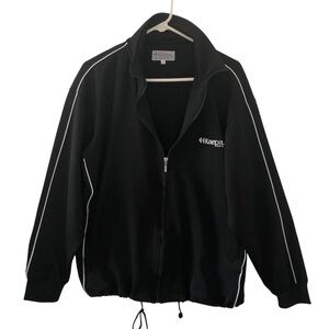 Kaepa Athletics USA Men's Black Performance Track Style Jacket Size LL